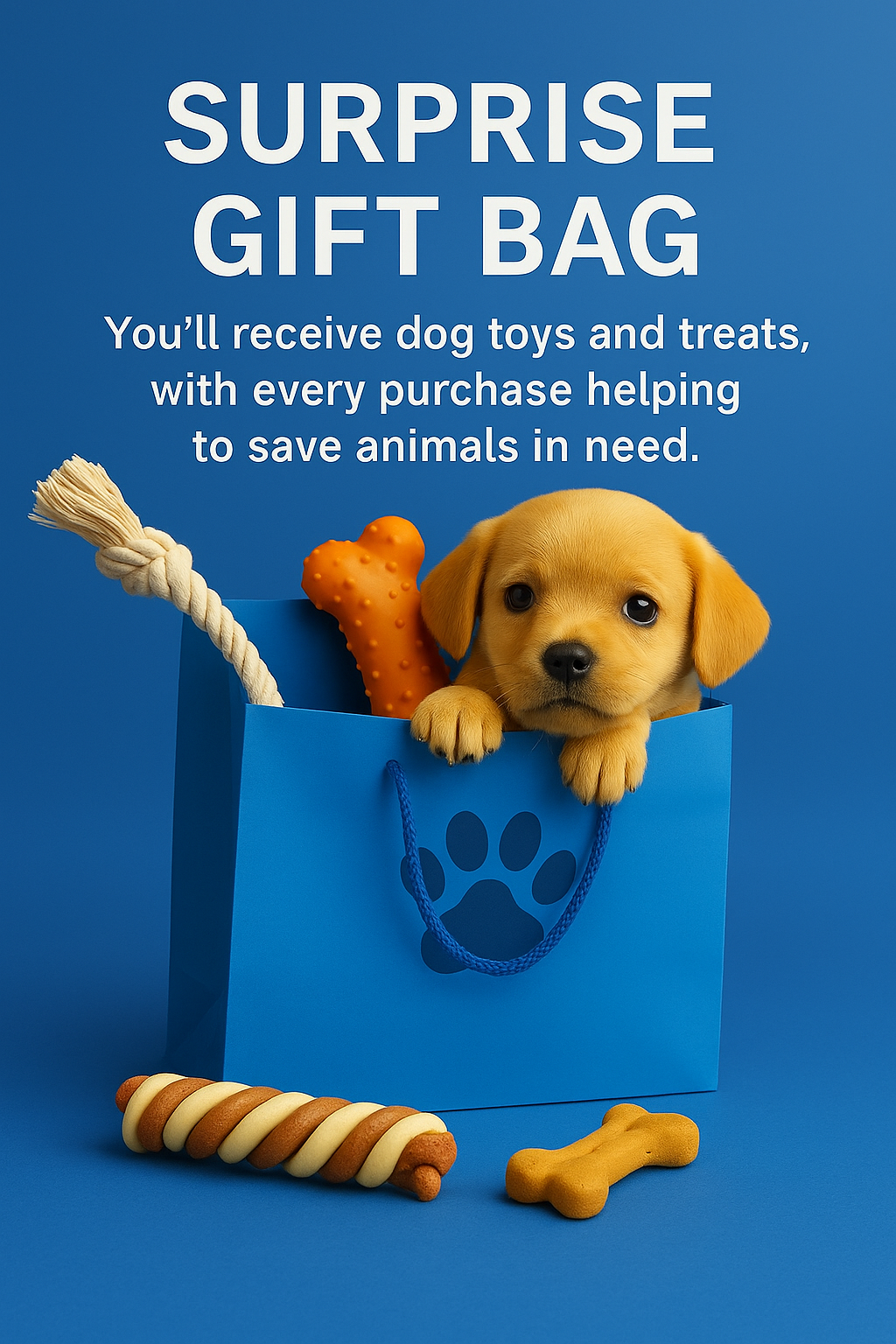 Surprise puppy Gift bag